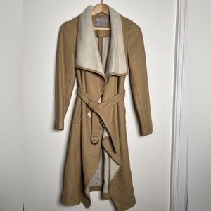 Asos Camel Coat Sz UK 6 (US 2) wool blend